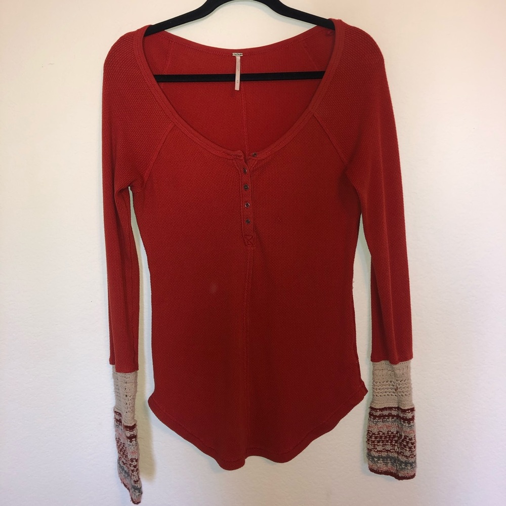 Free people long sleeve.